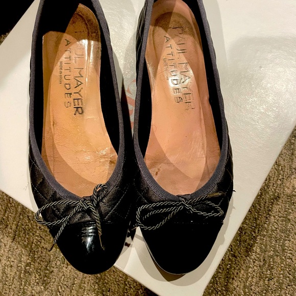 Paul Mayer attitudes 2 tone flats size 6 - Picture 1 of 5